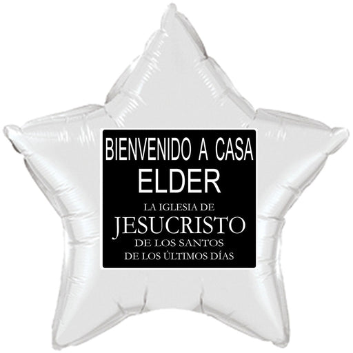 Missionary Welcome Home Elder Spanish Mylar Balloon 17" | 1 ct
