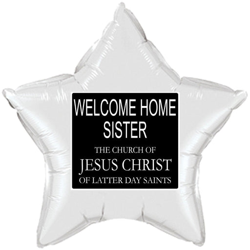Missionary Welcome Home Sister Mylar Balloon 17" | 1 ct