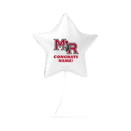 Mountain Ridge High School Custom Congrats Balloon 17" | 1ct (4ct Min)