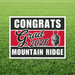 Mountain Ridge High School Grad Yard Sign 24" x 18" | 1 ct - Zurchers