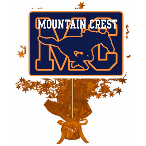 Mountain Crest High School Centerpiece Spray 14" | 1 ct