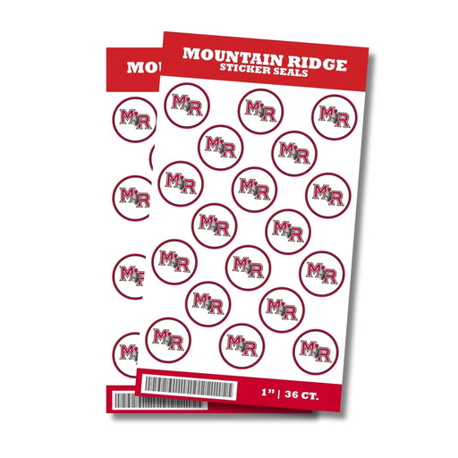 Mountain Ridge High School Sticker Seal 1" | 36 ct