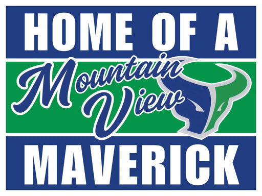 Mountain View ID High School Spirit Yard Sign 24" x 18" | 1 ct