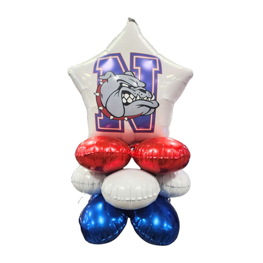 Nampa High School Air-filled Balloon Quad 17" | 1ct