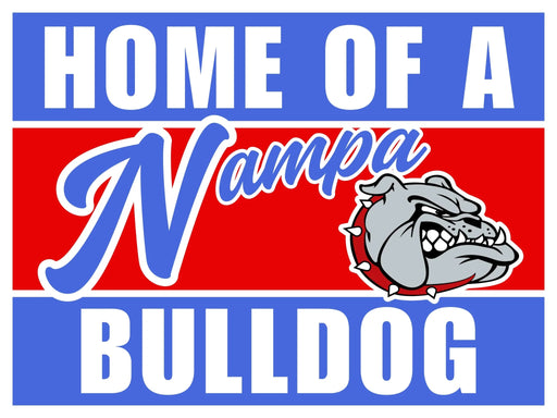 Nampa High School Spirit Yard Sign 24" x 18" | 1 ct