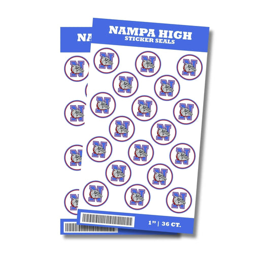 Nampa High School Sticker Seal 1" | 36 ct