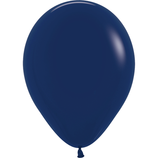 Navy Blue Latex Balloon w/ Helium & Hi-Float, 11" | 1 ct