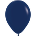 Navy Blue Latex Balloon w/ Helium & Hi - Float, 11" | 1 ct - Zurchers