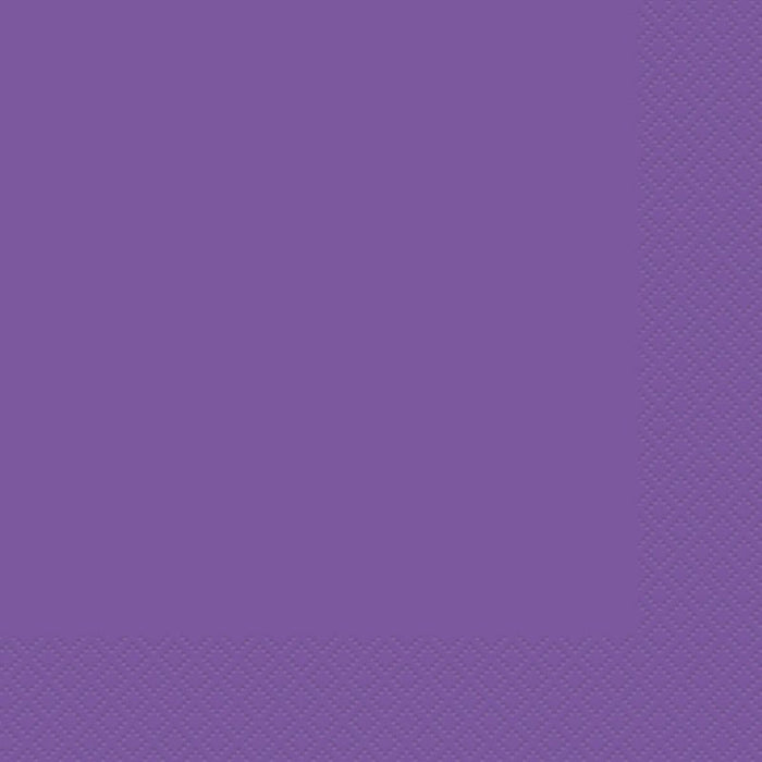 Neon Purple Lunch Napkins | 100ct - Zurchers