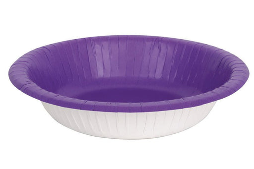 Neon Purple Paper Bowls | 20ct