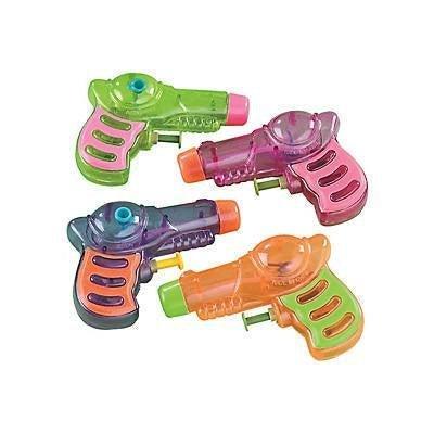 Plastic Neon Grip Squirt Guns | 12ct