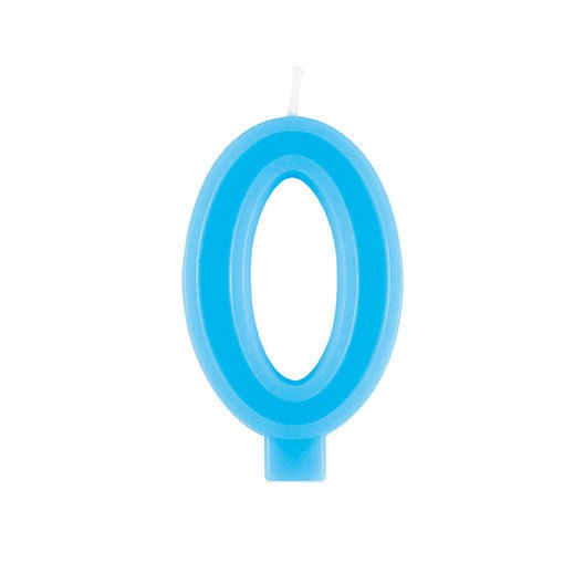 Number 0 Candle - Party Supplies