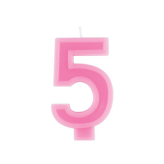 Number 5 Candle - Party Supplies