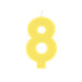 Number 8 Candle - Party Supplies