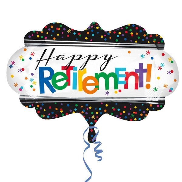 Officially Retired Supershape Mylar Balloon 27" | 1 ct - Zurchers