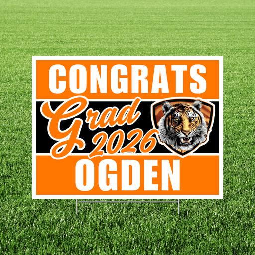 Ogden High School Grad Yard Sign 24" x 18" | 1 ct
