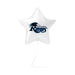 White star-shaped balloon with 'Northwest Ravens' logo on a white background