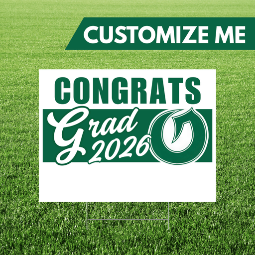 Olympus High School Custom Name Grad Yard Sign 24" x 18" | 1 ct