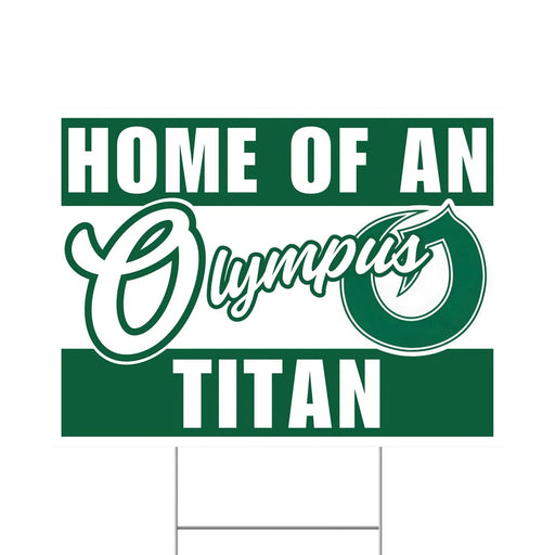 Olympus High School Spirit Yard Sign 24" x 18" | 1 ct
