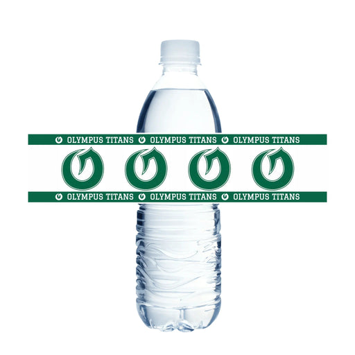 Olympus High School Water Bottle Labels | 12 ct