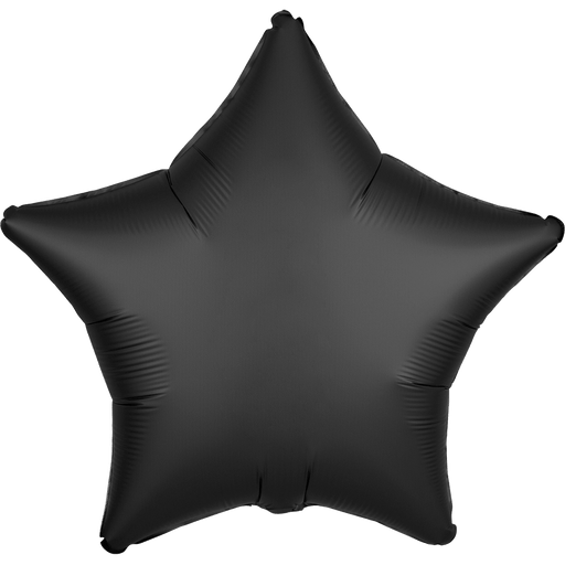Onyx Satin Star Balloon, 18'' | 1 ct