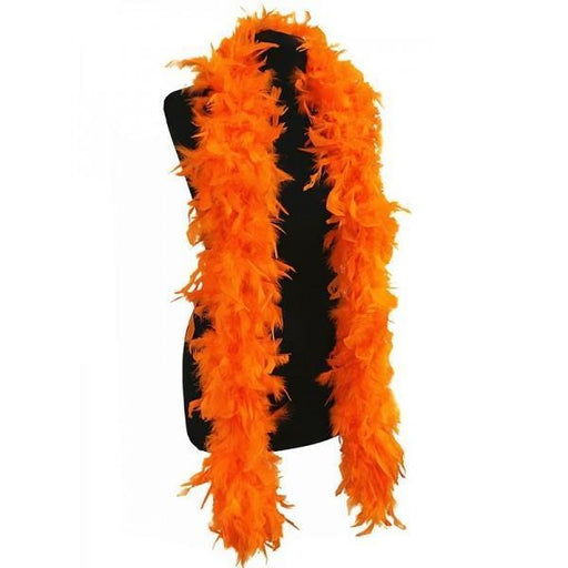 Orange Feather Boa 72in | 1ct