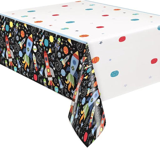 Outer Space Plastic Tablecover | 1ct