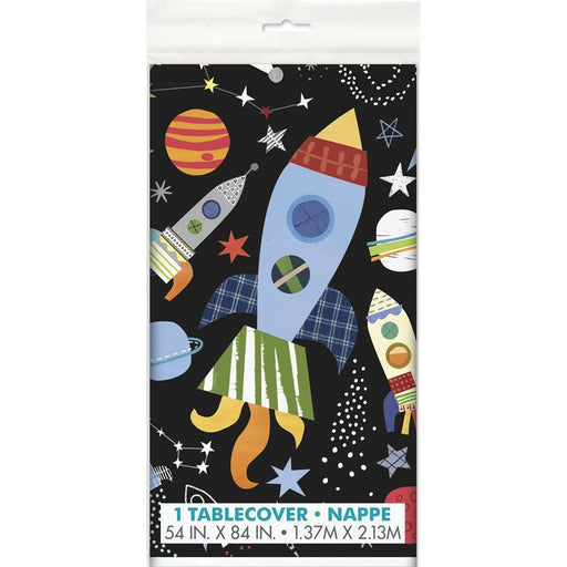 Outer Space Plastic Tablecover | 1ct