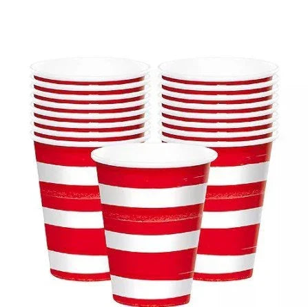Painted Patriotic Paper Cups 9oz | 50ct