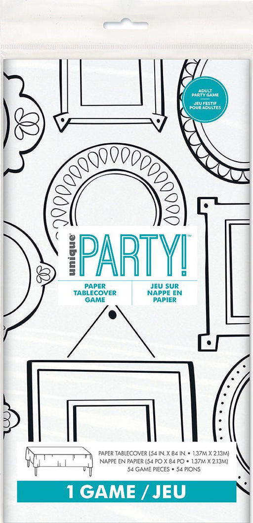 Party Activity Paper Tablecover | 1ct