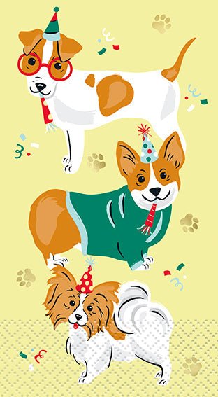 Paw Party "Pawty" Team Birthday Napkins  | 16ct