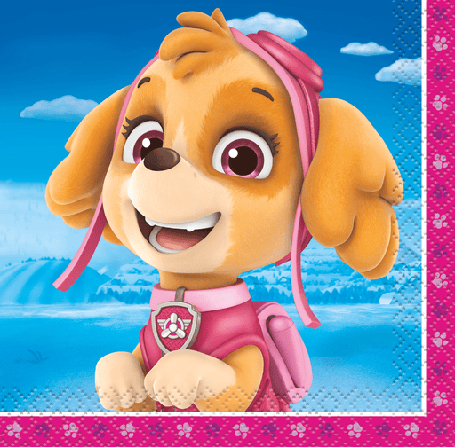 Paw Patrol Girl Beverage Napkins | 16ct
