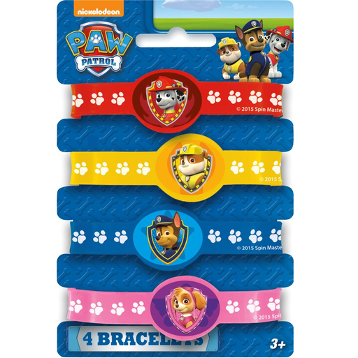 Paw Patrol Stretchy Bracelets | 4ct