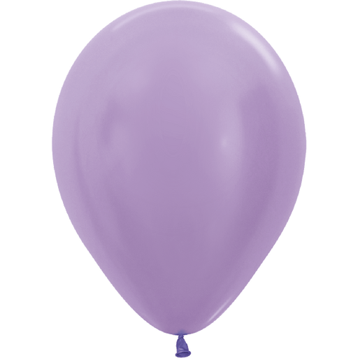 Pearl Lilac Latex Balloon w/ Helium & Hi-Float, 11" | 1 ct