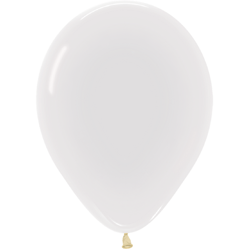 Pearl White Latex Balloon w/ Helium & Hi-Float, 11" | 1 ct