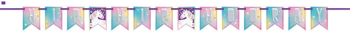 Pennant Unicorn Banner 7ft | 1ct
