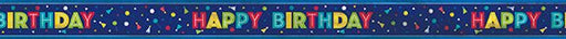 Peppy Birthday Banner 12ft | 1ct