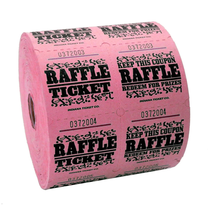 Pink Raffle Ticket | 1000 ct - Zurchers