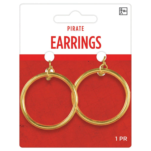 Pirate Hoop Earrings | 1 pair