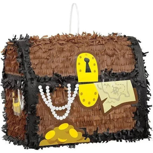 Pirate Treasure Chest 3d Piñata 12" | 1ct