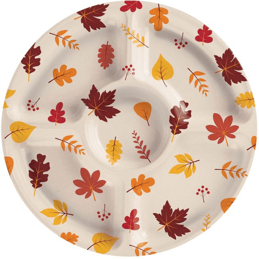 Plastic Compartment Tray Fall - 15"