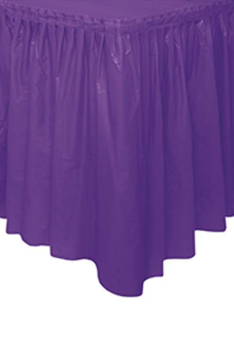 Plastic Table Skirt | 1ct - Zurchers