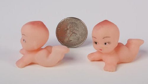 Plastic Baby Figures, 1.75''