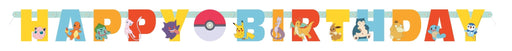 Pokemon Happy Birthday Banner 6' | 1ct