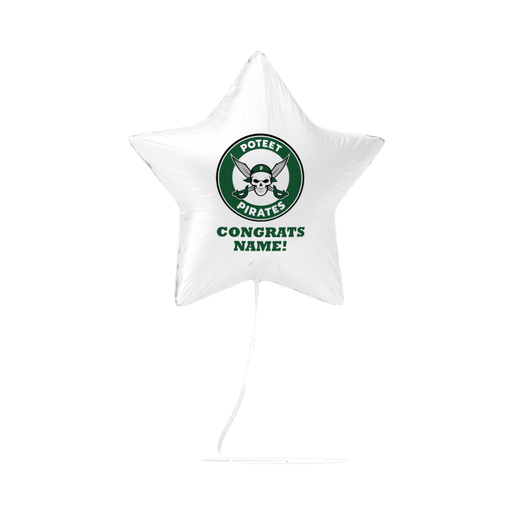 Poteet High School Custom Congrats Balloon 17" | 1ct (4ct Min)