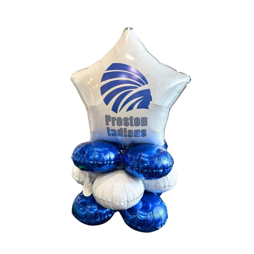 Preston High School Air-filled Balloon Quad 17" | 1ct
