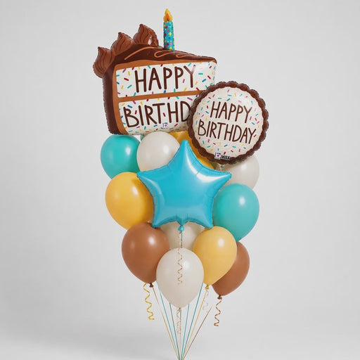 Chocolate Frosting Birthday Bouquet | 16pc