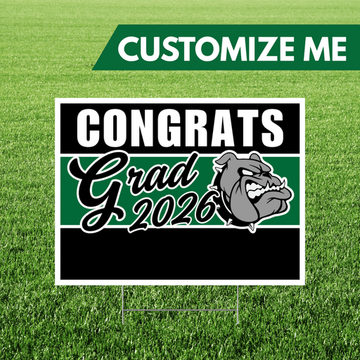 Provo High School Custom Name Grad Yard Sign 24" x 18" | 1 ct
