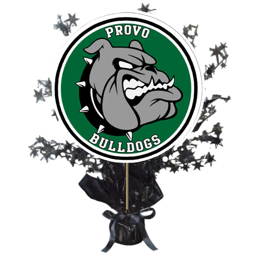Provo High School Centerpiece Spray 14" | 1 ct
