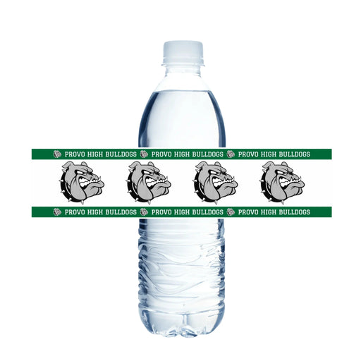Provo High School Water Bottle Labels | 12 ct